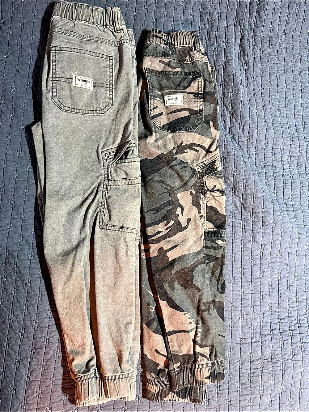 Wrangler Camo & Utility Pants Size 8 Regular Good